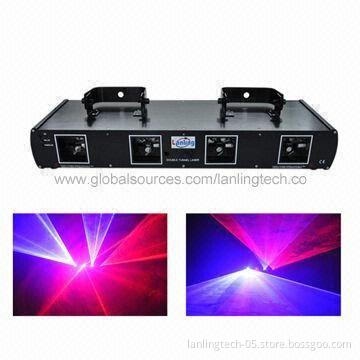 4 Lens Stage Laser Light Show System with Red and Blue Lasers
